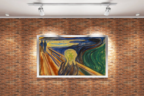 Edvard Munch Çığlık | Dışavurumculuk Akımının Başyapıtı Kanvas Tablo