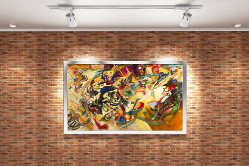 Wassily Kandinsky Composition VII Soyut Sanatın Başyapıtı Kanvas Tablo