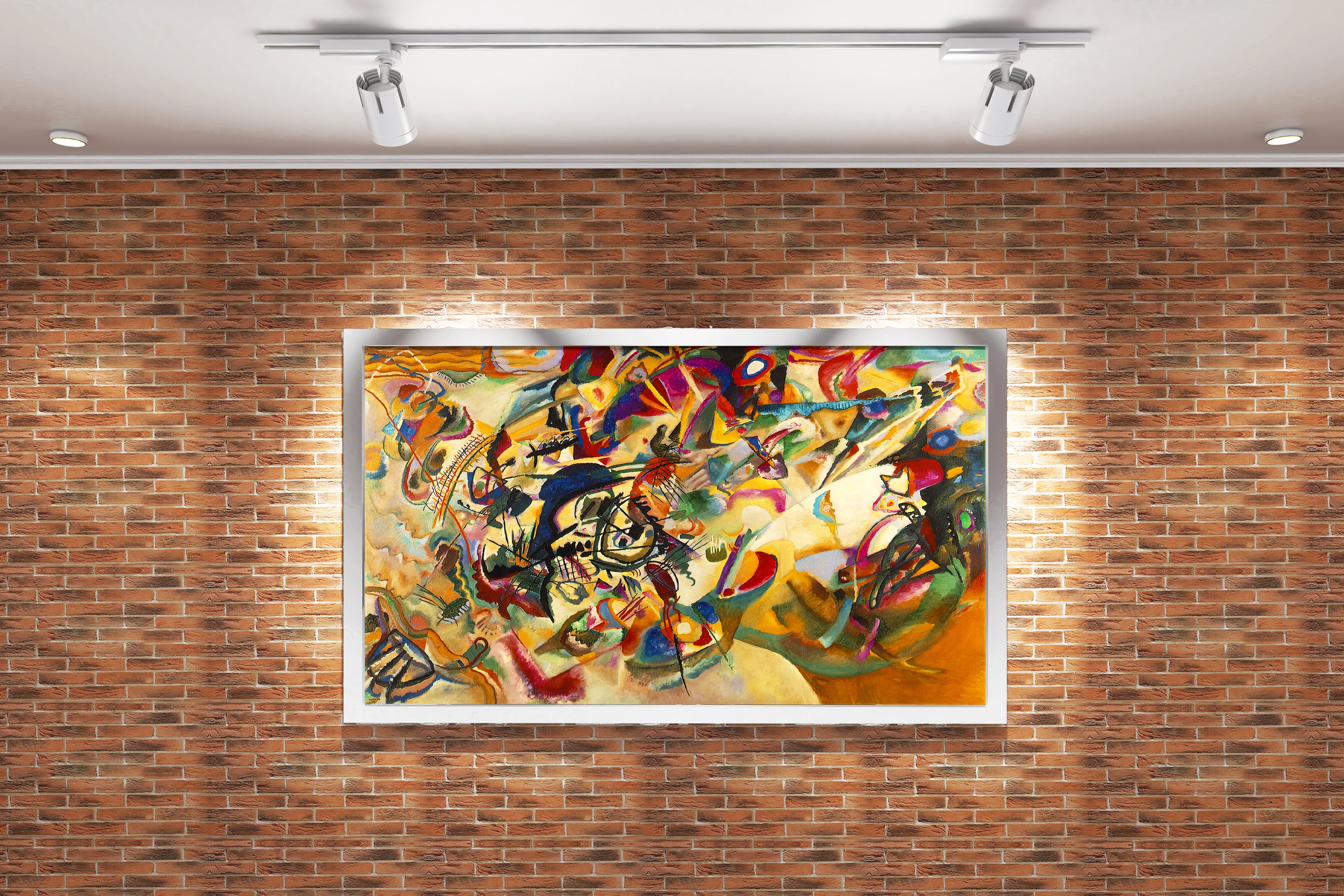 Wassily Kandinsky Composition VII Soyut Sanatın Başyapıtı Kanvas Tablo