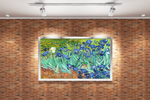 Vincent Van Gogh Süsenler Tablosu | Post-Empresyonist Sanat Eseri Kanvas Tablo