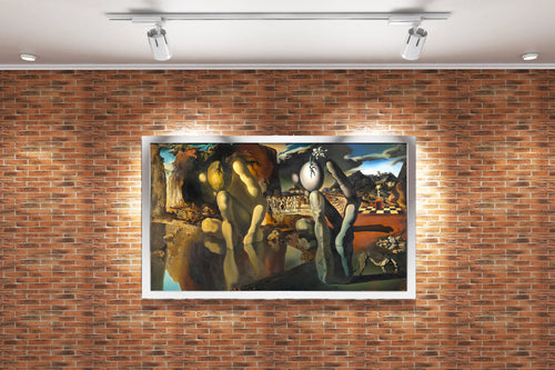 Salvador Dalí'nin Psikolojik Başyapıtı Narkissos'un Metamorfozu Sürrealist Kanvas Tablo