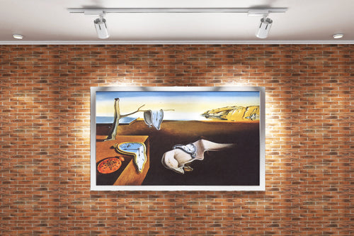Salvador Dalí Eriyen Saatler (Belleğin Azmi) Sürrealist Kanvas Tablo