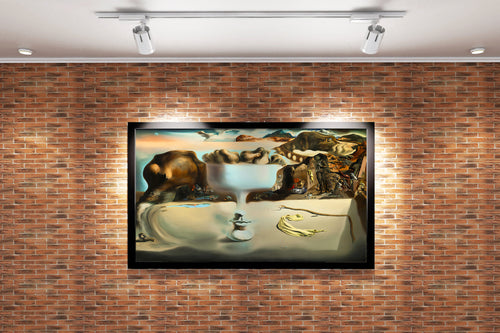 Salvador Dalí Görsel İllüzyon Çift Görüntü Kompozisyon Kanvas Tablo