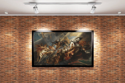 Peter Paul Rubens Phaeton'un Düşüşü Dramatik Barok Sanatı Kanvas Tablo