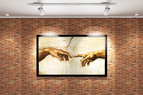 Michelangelo "Adem'in Yaratılışı" | Rönesans'ın İkonik Eseri Kanvas Tablo