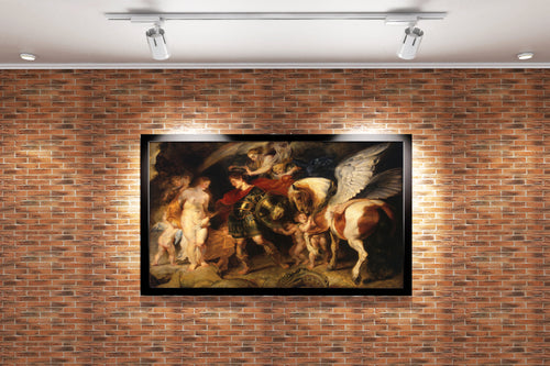 Peter Paul Rubens'in Mitolojik Başyapıtı Perseus ve Andromeda Barok Sanatı Kanvas Tablo