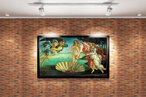 Sandro Botticelli'nin Rönesans Başyapıtı Venüs'ün Doğuşu Kanvas Tablo