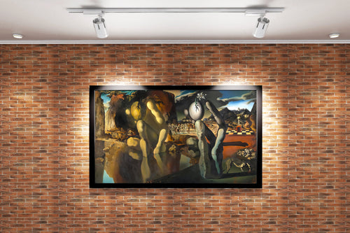 Salvador Dalí'nin Psikolojik Başyapıtı Narkissos'un Metamorfozu Sürrealist Kanvas Tablo