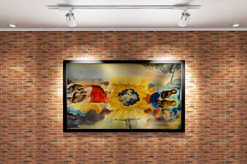 Salvador Dalí'nin Anıtsal Eseri Rüzgarlar Sarayı Tavan Resmi Sürrealist Kanvas Tablo