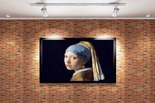 Johannes Vermeer'in Gizemli Başyapıtı İnci Küpeli Kız Barok Sanatı Kanvas Tablo