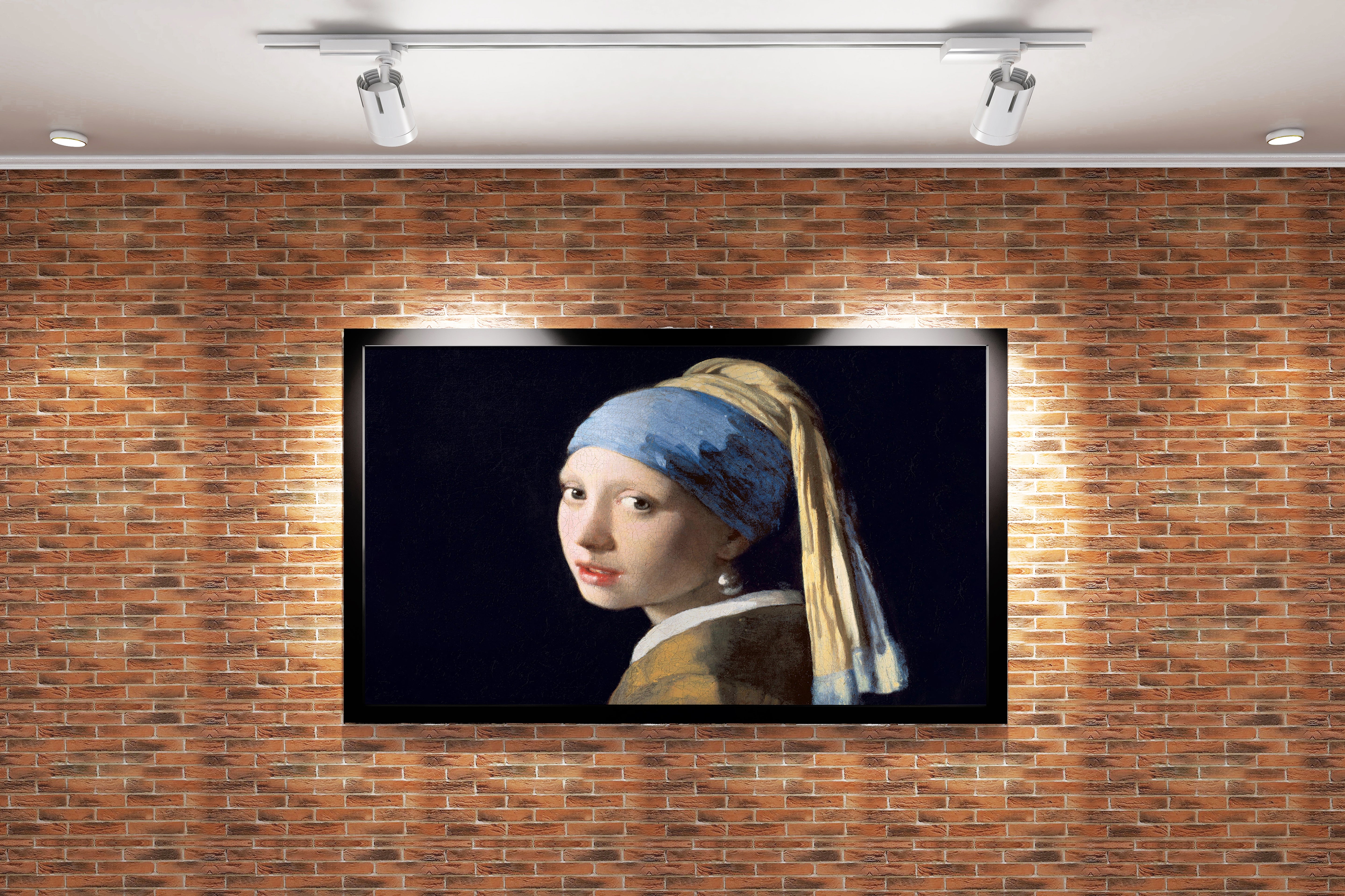 Johannes Vermeer'in Gizemli Başyapıtı İnci Küpeli Kız Barok Sanatı Kanvas Tablo