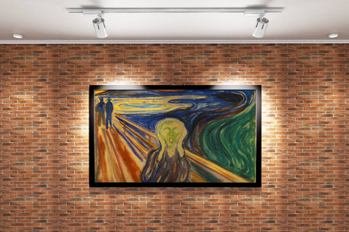 Edvard Munch Çığlık | Dışavurumculuk Akımının Başyapıtı Kanvas Tablo