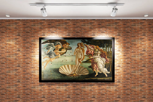 Sandro Botticelli'nin İkonik Başyapıtı Venüs'ün Doğuşu Rönesans Kanvas Tablo