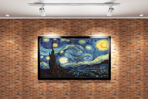 Vincent Van Gogh Yıldızlı Gece Efsanevi Sanat Eseri Kanvas Tablo