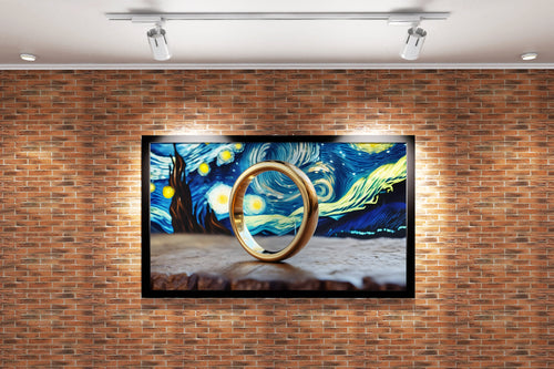 ai creation, lotr the one ring, ai art, art, kanvas tablo