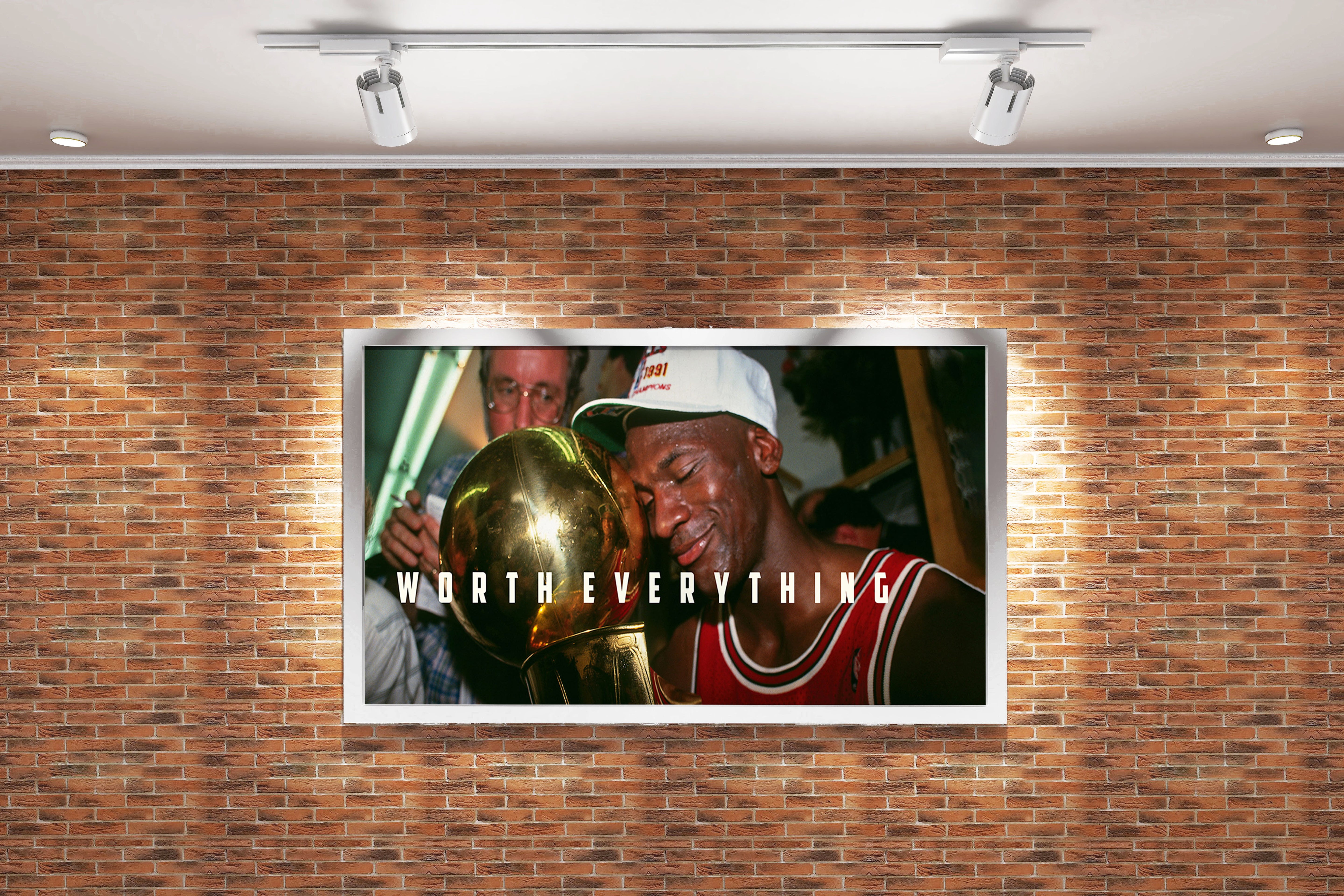 worth everything model 2, michael jordan, sport, kanvas tablo