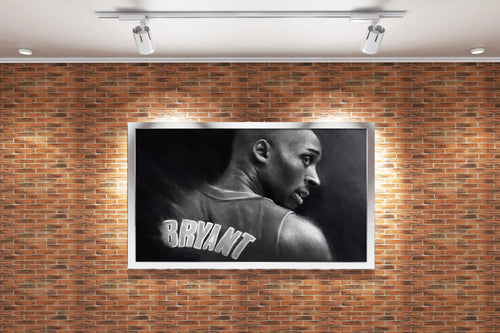 head model 1, kobe bryant, sport, kanvas tablo