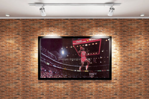greatness demands everything, michael jordan, sport, kanvas tablo