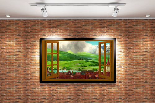 howls moving castle model 3, anime, studio ghibli theme, art, kanvas tablo