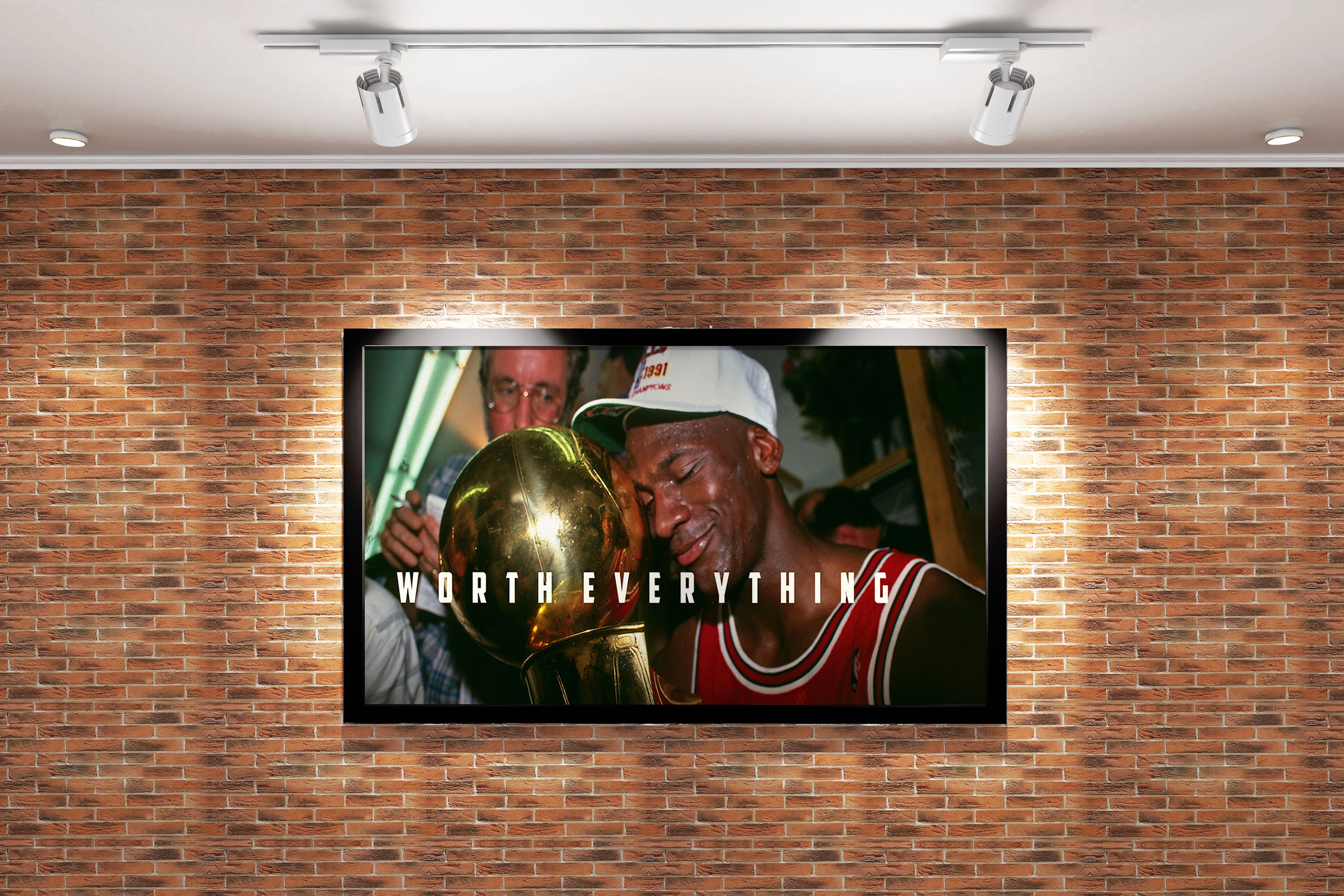 worth everything model 2, michael jordan, sport, kanvas tablo