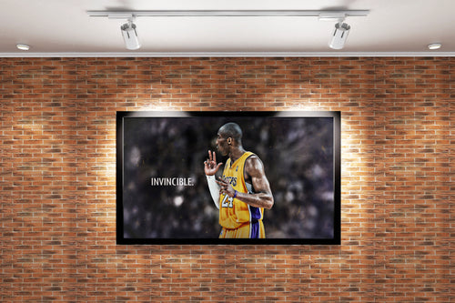 invincible, kobe bryant, sport, kanvas tablo