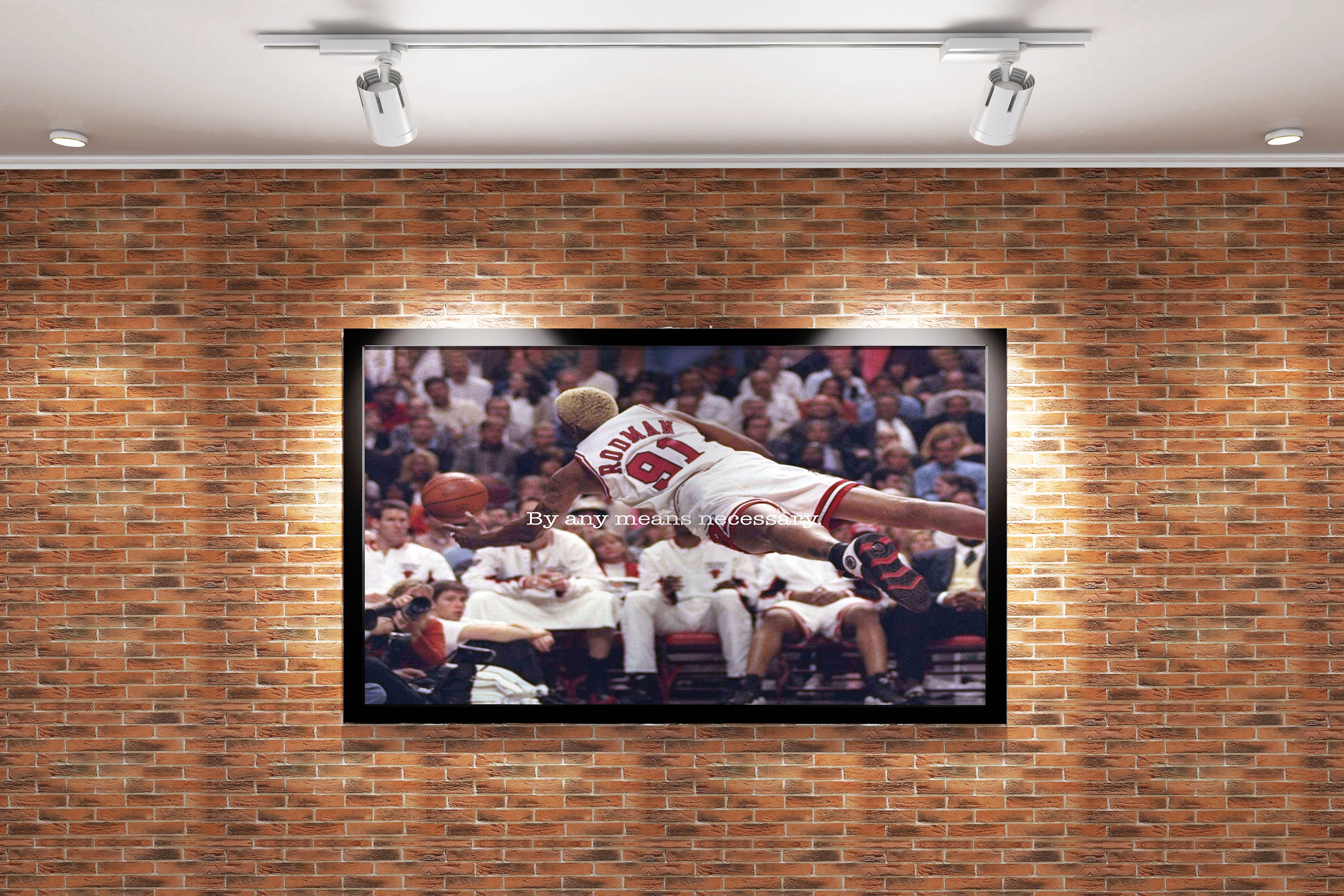 by any means, dennis rodman, sport, kanvas tablo