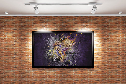 head model 2, kobe bryant, sport, kanvas tablo