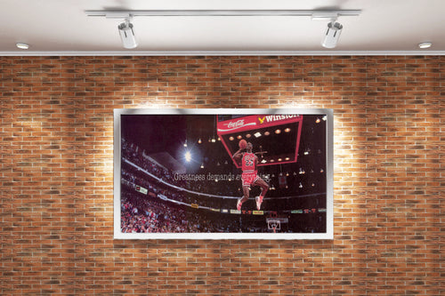 greatness demands everything, michael jordan, sport, kanvas tablo