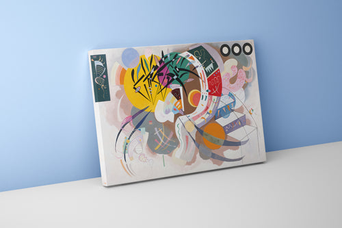 Wassily Kandinsky Composition VIII Bauhaus Dönemi Geometrik Soyut Kanvas Tablo
