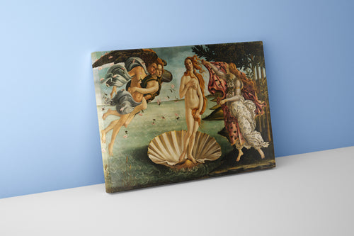 Sandro Botticelli'nin İkonik Başyapıtı Venüs'ün Doğuşu Rönesans Kanvas Tablo