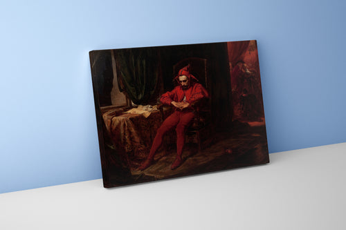 Jan Matejko'nun Felsefi Başyapıtı Saray Soytarısı Stańczyk Polonya Tarihi Kanvas Tablo