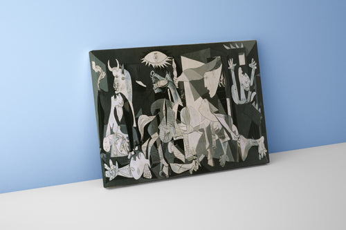 Pablo Picasso'nun Savaş Karşıtı Başyapıtı Guernica Kübist Kanvas Tablo