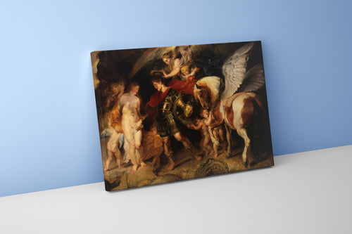 Peter Paul Rubens'in Mitolojik Başyapıtı Perseus ve Andromeda Barok Sanatı Kanvas Tablo