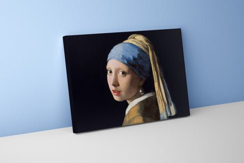 Johannes Vermeer'in Gizemli Başyapıtı İnci Küpeli Kız Barok Sanatı Kanvas Tablo