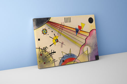 Wassily Kandinsky Ağır Kırmızı (Schweres Rot) Bauhaus Dönemi Kanvas Tablo