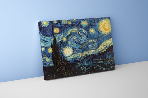 Vincent Van Gogh Yıldızlı Gece Efsanevi Sanat Eseri Kanvas Tablo