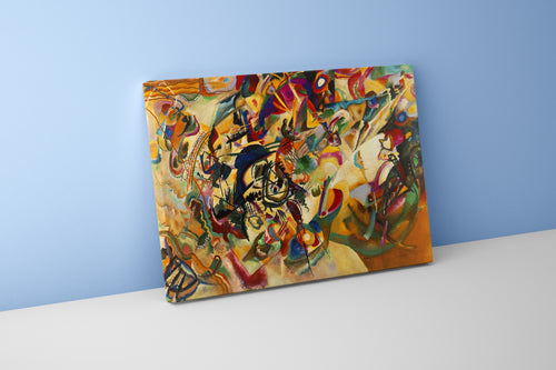 Wassily Kandinsky Composition VII Soyut Sanatın Başyapıtı Kanvas Tablo