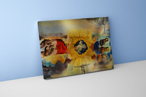 Salvador Dalí'nin Anıtsal Eseri Rüzgarlar Sarayı Tavan Resmi Sürrealist Kanvas Tablo