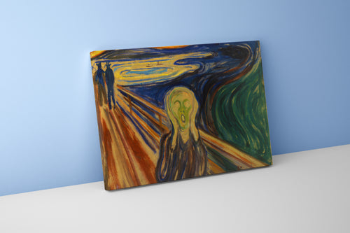 Edvard Munch Çığlık | Dışavurumculuk Akımının Başyapıtı Kanvas Tablo