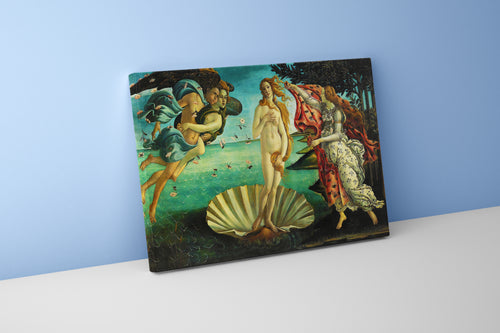Sandro Botticelli'nin Rönesans Başyapıtı Venüs'ün Doğuşu Kanvas Tablo