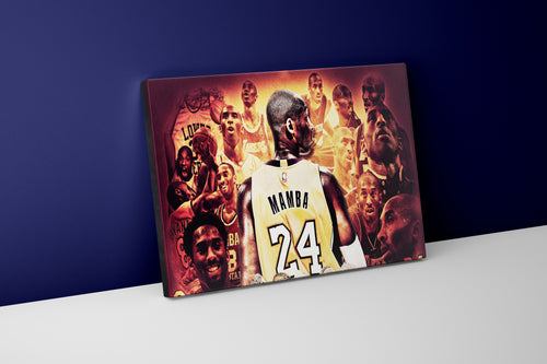 mamba mentality 2, kobe bryant, sport, kanvas tablo