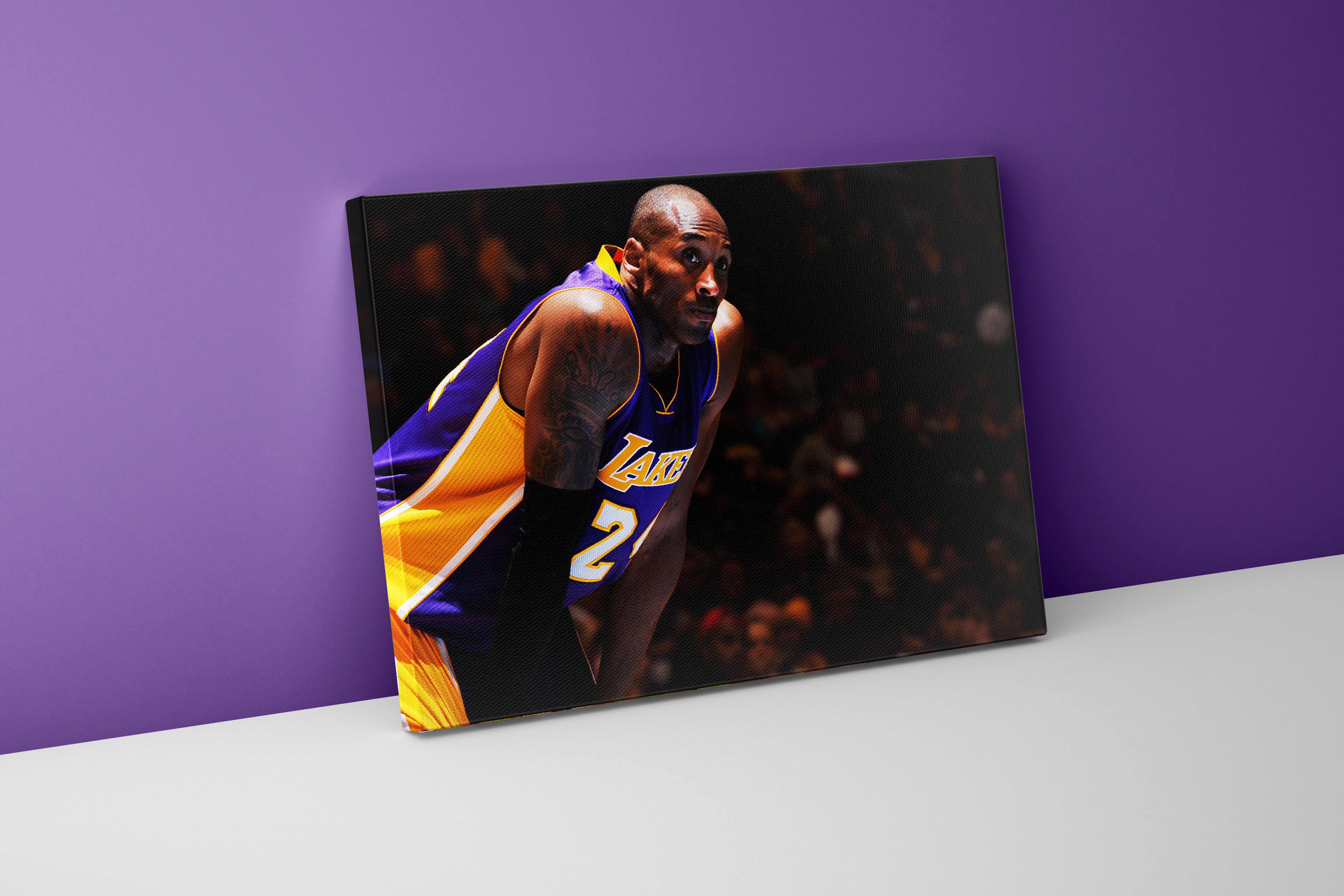 head model 3, kobe bryant, sport, kanvas tablo