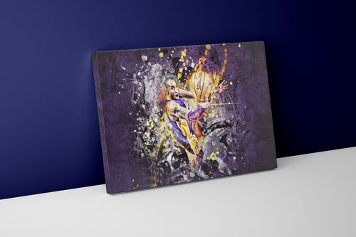head model 2, kobe bryant, sport, kanvas tablo