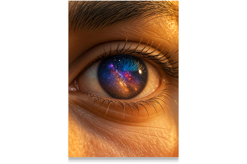 ai creation, universe on eyes, ai art, art, kanvas tablo